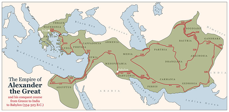 Conquests Of Alexander The Great 